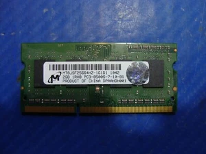 MacBook Pro 13" A1278 2010 MC374LL/A 2GB SDRAM DDR3 1066 SO-DIMM 661-5226 GLP* - Picture 1 of 2