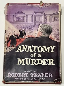 Anatomy of A Murder Robert Traver HC DJ Book Club 1958 - Picture 1 of 3