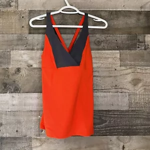 Vsx Sexy Sport Size M Stretchy Tank Top Red & Gray Racerback - Picture 1 of 5