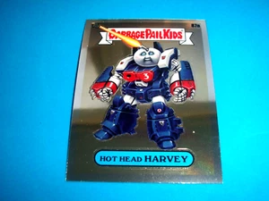 2021 Garbage Pail Kids Chrome Series 3 "HOT HEAD HARVEY" 87a Basic Card - Picture 1 of 1
