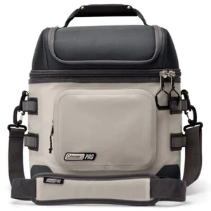 Coleman Pro 24 Can Soft-Side Cooler Sports Tailgating Outdoors Beverages Camping - Picture 1 of 4