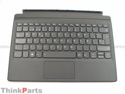 Lenovo Miix 520-12IKB tablet Docking Folio Spanish SPA BL keyboard 5N20N88605 - Image 1 of 3