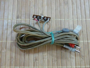SONY PS-230 HIGH QUALITY TOP 1972 TURNTABLE PARTS: AUDIO CABLE. MADE IN JAPAN. - Picture 1 of 2