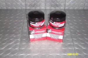 Mercury Marine Quicksilver Four Stroke Outboard Oil Filter 35-877761K01 2 Pack - Picture 1 of 6