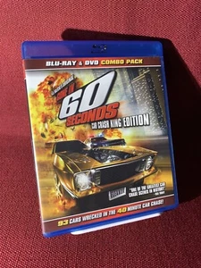 GONE IN 60 SECONDS Blu-Ray + DVD 2012 Car Crash King Edition RARE Free Shipping - Picture 1 of 5