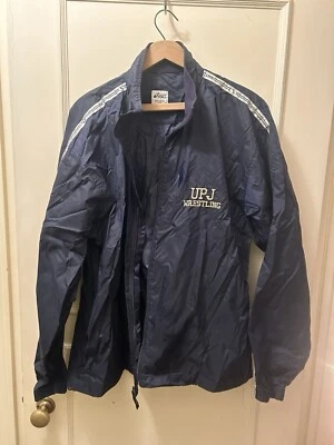 Vintage Pitt Johnstown ASICS WRESTLING  Warmup Jacket Large - Image 1 of 4