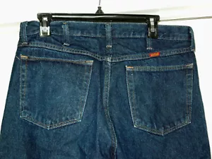Rustler Mens Blue Regular Fit Straight Leg Stretch Denim Casual Jeans Size 34X32 - Picture 1 of 6