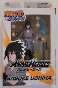 Anime Heroes Uchiha Sasuke Action Figure Bandai Naruto Shippuden - Picture 1 of 5