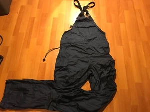Cabelas Wader Pants Men's Large Adjustable Overall Straps Nylon Packable - Picture 1 of 8