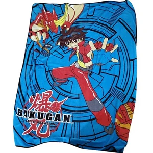 Bakugan Battle Brawlers Drago Fleece Blanket Twin 64" X 84" - Picture 1 of 5