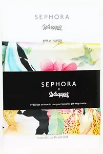 Sephora X Wrappr Furoshiki Stoff Geschenkverpackung Blumenmuster von Ana Carolina Lopes Blumen - Bild 1 von 1