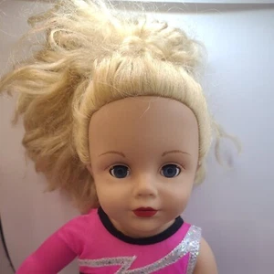 Doll Madame Alexander 18" Blond Hair Blue Eyes Gymnastics Play Doll - Picture 1 of 4