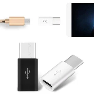 Hot USB 3.1 Type C Female to Micro USB Male Adapter G1E7 W7U8 Converter N5C5 - Zdjęcie 1 z 9