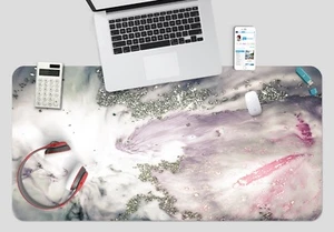 3D Abstract Purple Flame 8 Texture Non-slip Office Desk Mouse Mat Keyboard Game - Bild 1 von 7