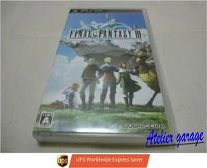 USED SONY PSP Final Fantasy III FF3 Japanese English Subtitles Version - Picture 1 of 12