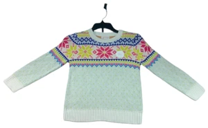 Holiday Lane Sweater Boys Size 4T Multicolor Fair Isle Long Sleeve New - Picture 1 of 7