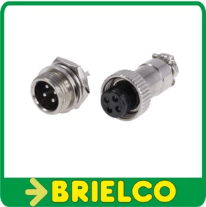 CONECTOR MICROFONO MINI HEMBRA CON BASE MACHO 4 PINES BD11992 - Imagen 1 de 2