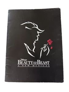 Beauty And The Beast broadway musical 1994 souvenir pamphlet - see description - Foto 1 di 10