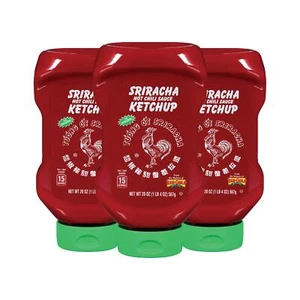 Red Gold Hot Sriracha Ketchup 20 Ounce Pack of 3 Gluten Free Condiment - Picture 1 of 7