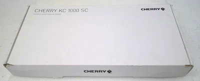 NEW Cherry KC 1000 SC JK-A01 Black USB Wired Keyboard w/ Smart Card Reader - Image 1 of 4