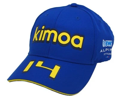 F1 2022 BWT Alpine Renault Fernando Alonso No14 Spain GP Driver Cap New - Image 1 of 4