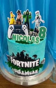 Fortnite cake topper Personalised - Picture 1 of 5