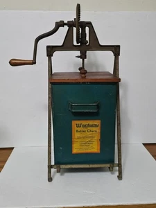 ANTIQUE/VINTAGE WARDWAY 2 GAL. BUTTER CHURN COMPLETE - Picture 1 of 18