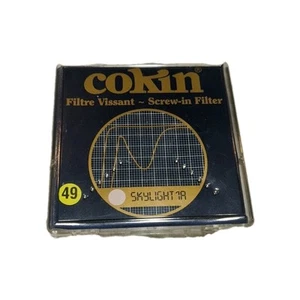 COKIN 49mm SCREW in CIRCULAR POLARIZER FILTER METAL RING GLASS MADE in FRANCE - Picture 1 of 4