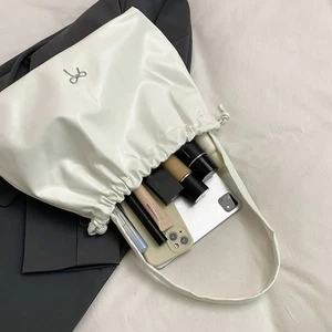 Stylish Pleated Shoulder Bag Large Capacity Soft PU Underarm Bags For Women - Picture 1 of 14