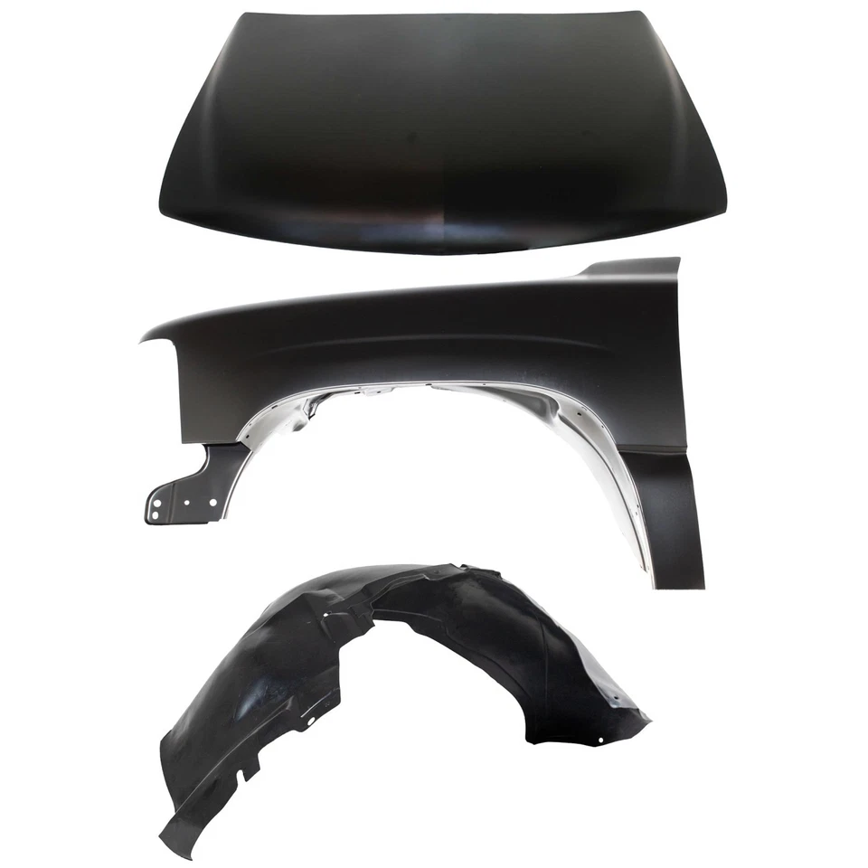 Hood Front Panel for Chevy Suburban Chevrolet Tahoe 1500 2500 Silverado Truck HD Foto 1 de 4