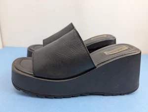 Steve Madden Talla 11 Mujer Pepe Años 90 Estilo Retro Grueso Plataforma Tacón Sandalias - Imagen 1 de 12
