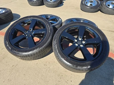 22" Land Rover Range DEFENDER OEM 72353 wheels rims black CONTINENTAL NEW - Image 1 of 4