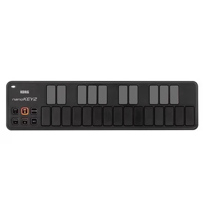 KORG nanoKEY2-BK USB MIDI tastiera nera GIAPPONE b22120705 - Immagine 1 di 2
