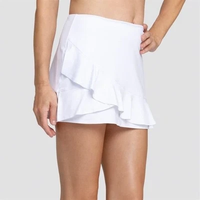 Falda de golf Tail para mujer Karlee blanca tenis Skort volantes talla XS USADA EN EXCELENTE ESTADO Foto 1 de 2