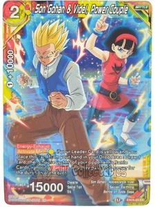 Son Gohan & Videl, Power Couple EX09-04 Non Foil Dragon Ball Super - Picture 1 of 1