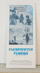 CLEARWATER FLORIDA~VINTAGE FLORIDA BROCHURE - Picture 1 of 7