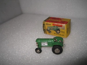 VINTAGE HO SCALE 1/90 SCHUCO PICCOLO #752 DEUTZ TRACTOR GREEN 60hp WITH BOX - Bild 1 von 7