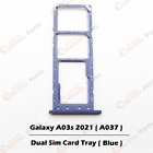 Galaxy A03s 2021 Dual Sim Card Tray ( A037 / Dual / Blue )