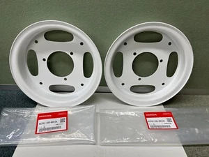 Honda Wheel Set Front or Rear Z50 R RD 80-99 OEM Honda White Rim Assembly - Picture 1 of 2