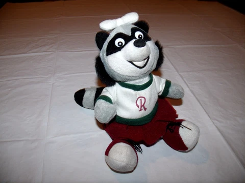 Hudson Valley Renegades MiLB Rene Mascot Plush Beanbag Animal Raccoon Doll NEW Cover