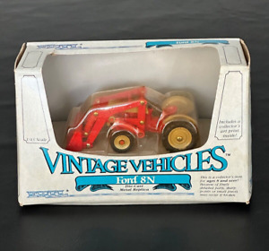 1985 Ertl 1:43 Vintage Vehicles Ford 8N Diecast Metal Replica Sealed & #'d 27166