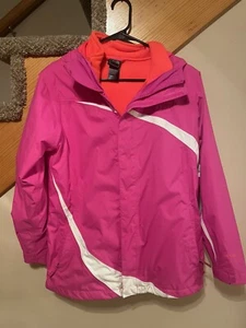 The North Face Hyvent Removable Fleece Jacket Girls Size XL (18) Fits Adult S/M - Picture 1 of 8