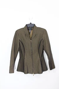 Frank Lyman Jacket sz 8 Women Fitted Blazer Business Professional Work Elegant - Picture 1 of 7