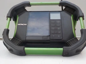 HiKOKI \ HITACHI UR18DSDL 18V Cordless Work Site Radio with Mains Power Adapter - Picture 1 of 11