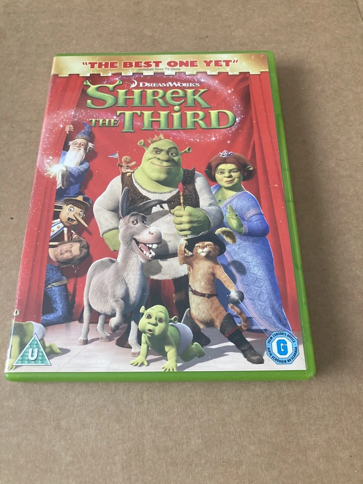Shrek The Third DVD DreamWorks Movie - Image 1 of 1