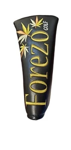 Forezo Golf Black Gold Magnetic Putter Headcover Head Cover 420 Pokalolo Golf - Picture 1 of 6