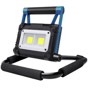 FARO LED RICARICABILE 30 W FARETTO BATTERIE LUCE FREDDA PORTATILE - Foto 1 di 4