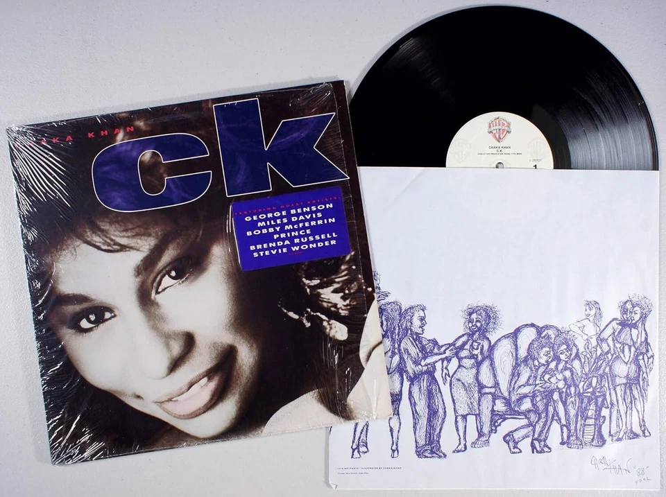 Chaka Khan  –  CK  -    New Vinyl Record LP Foto 1 de 1