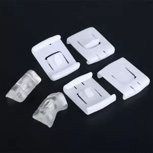 2 Sets Seat Rail Runner Clip Slider Guide Piece Fit For MK1 MK2 Golf Corrado - Picture 1 of 10