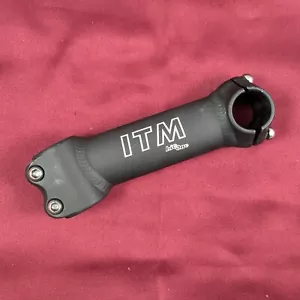 ITM Racing Big One Alloy Threadless Stem 25.4 Steerer and Clamp 130 mm Black - Picture 1 of 5